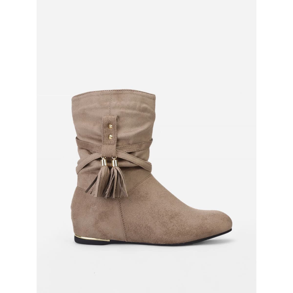 Women's Ankle Boots La Modeuse Beige