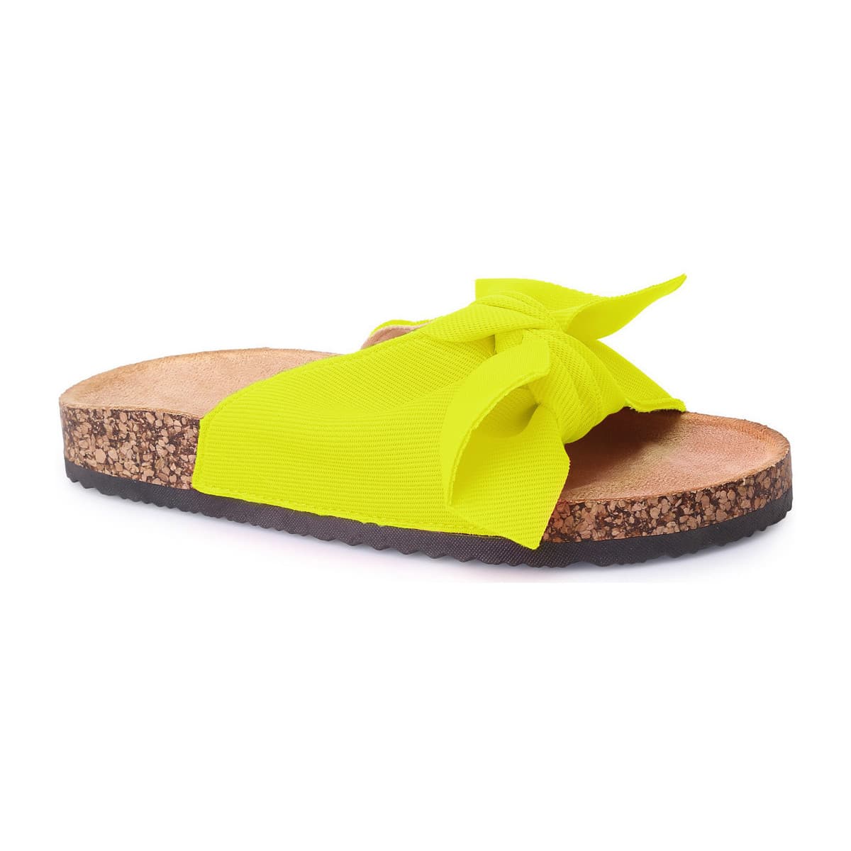 Women's Flip Flops La Modeuse Yellow