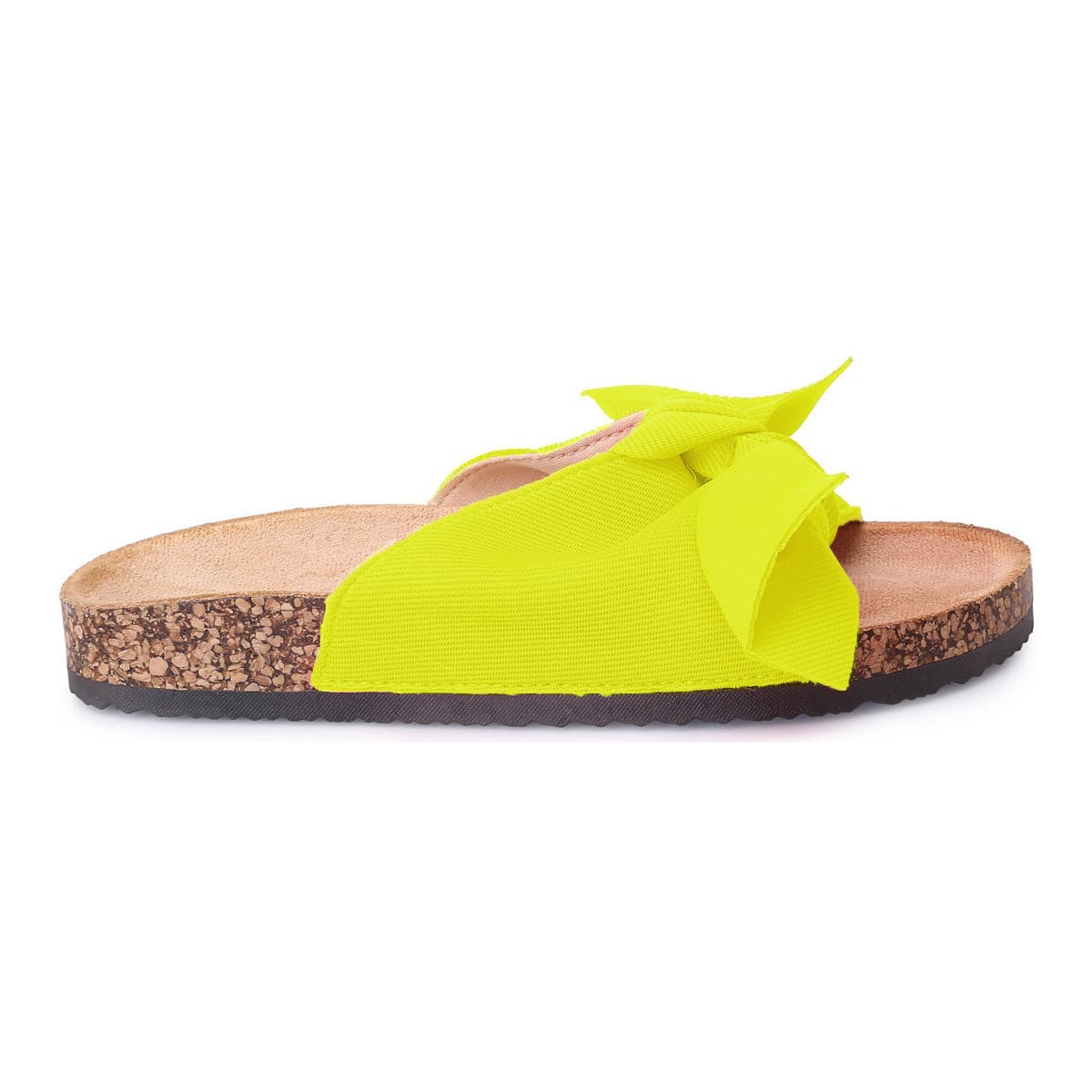 Women's Flip Flops La Modeuse Yellow