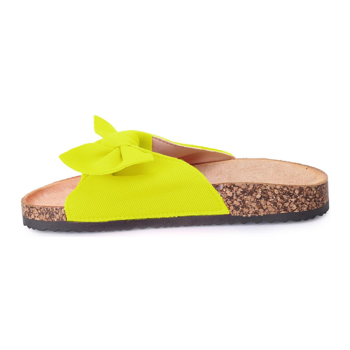 Women's Flip Flops La Modeuse Yellow