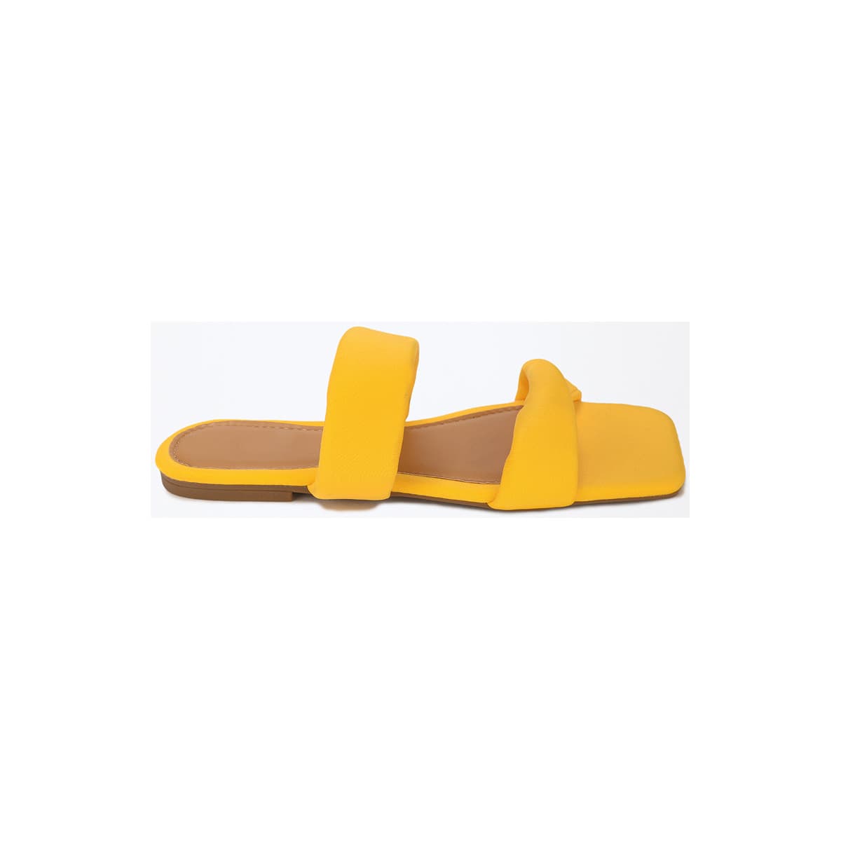 Women's Flip Flops La Modeuse Yellow