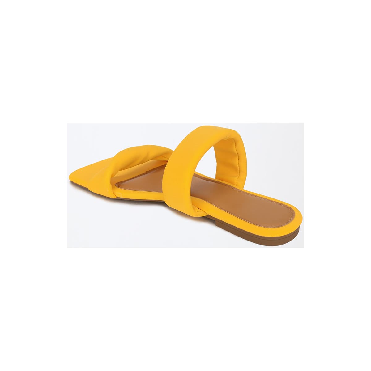 Women's Flip Flops La Modeuse Yellow
