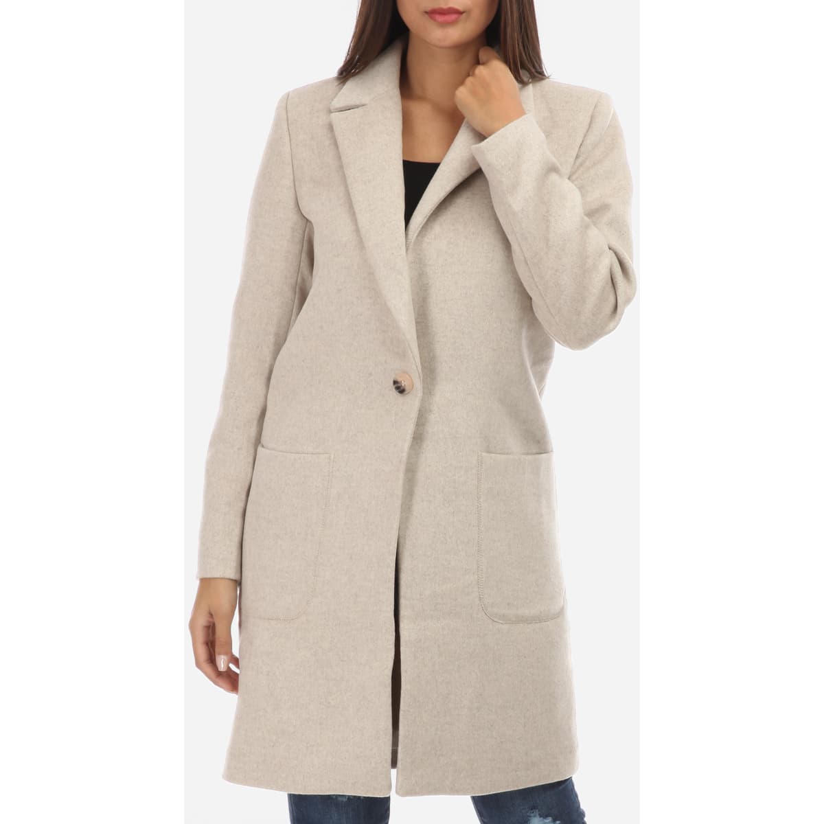 Women's Coats La Modeuse Beige