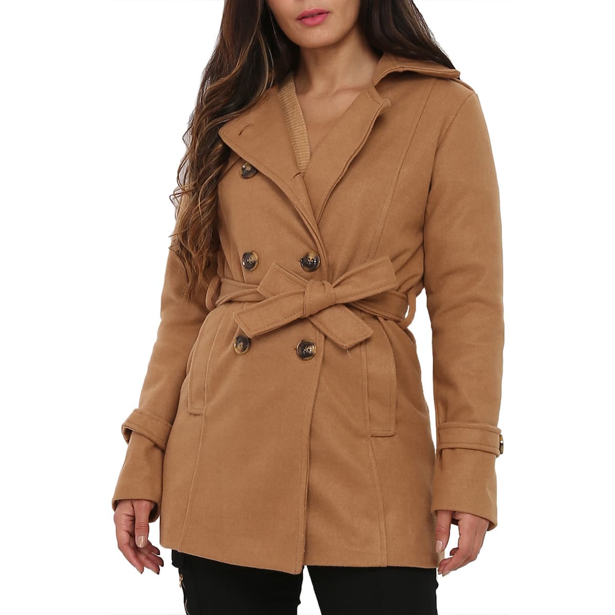 Women's Coats La Modeuse Brown