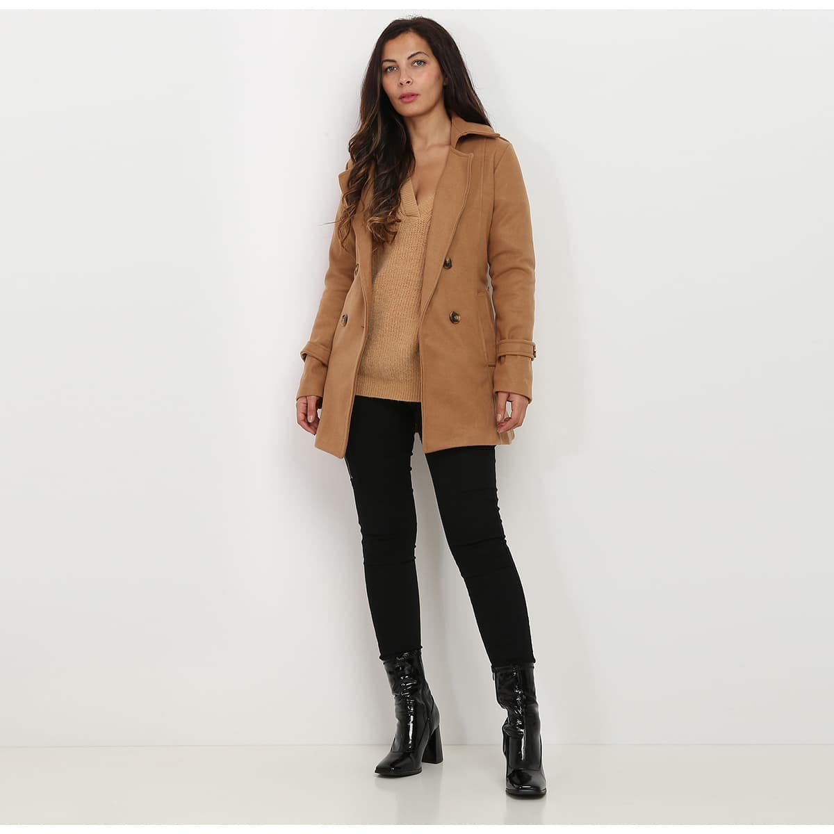 Women's Coats La Modeuse Brown
