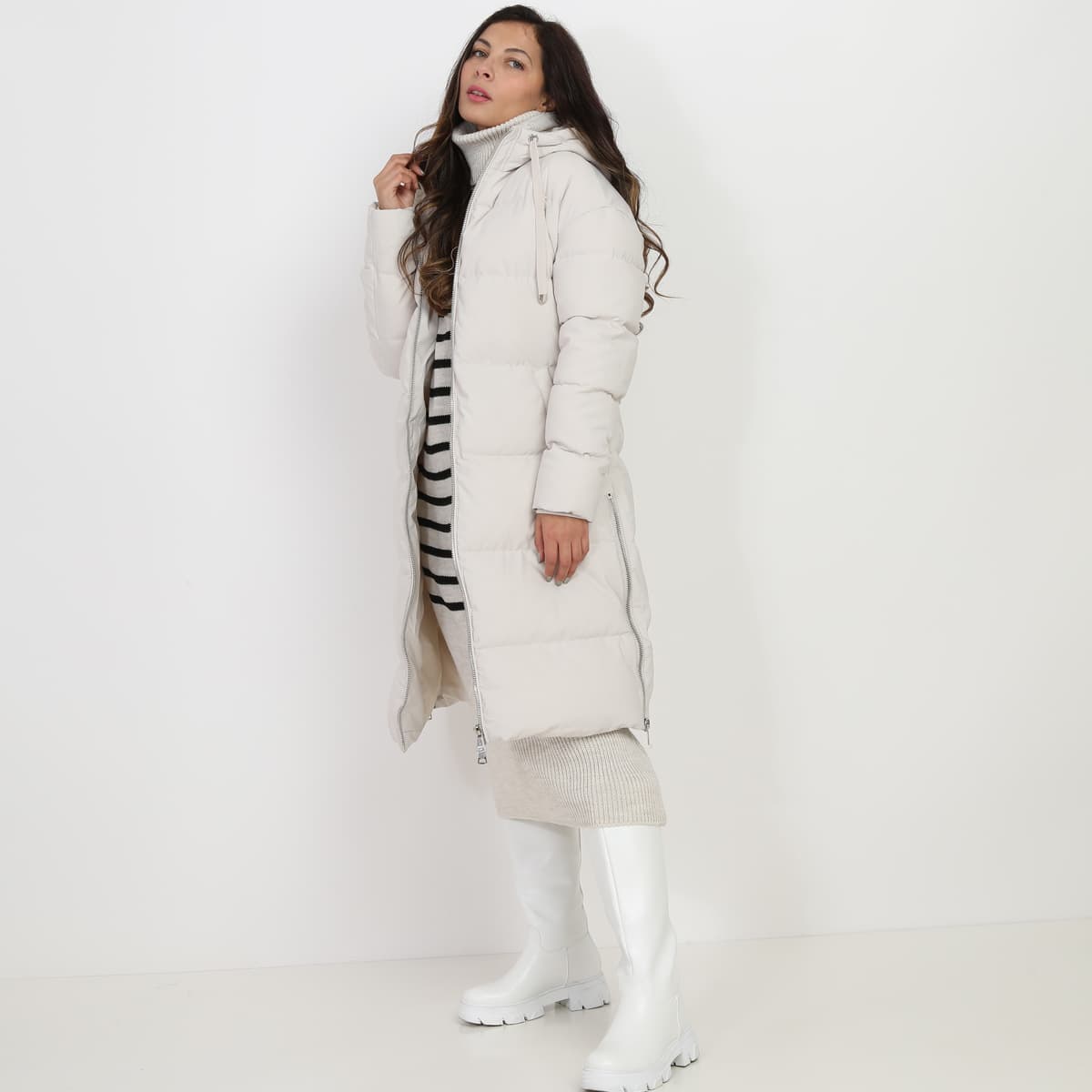 Women's Coats La Modeuse Beige