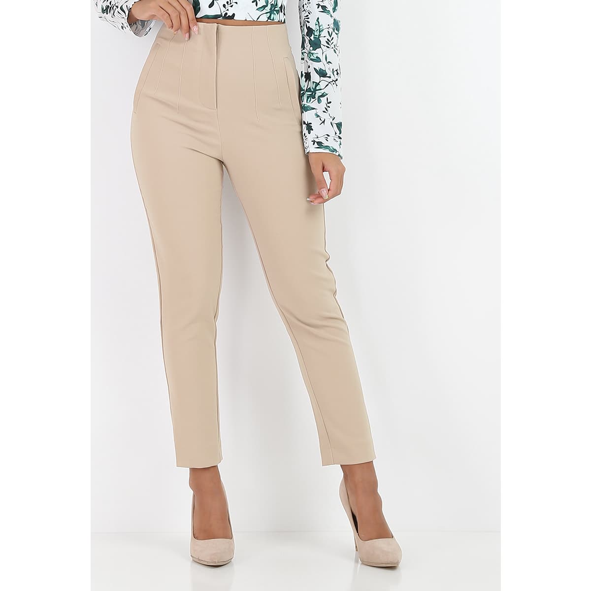 Women's Pants La Modeuse Beige