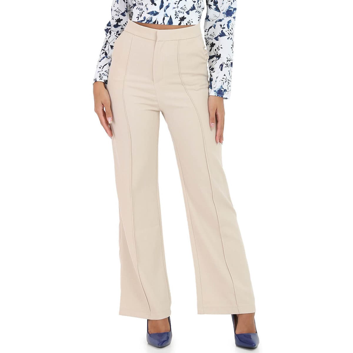 Women's Pants La Modeuse Beige