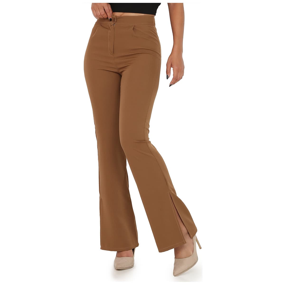 Women's Pants La Modeuse Brown