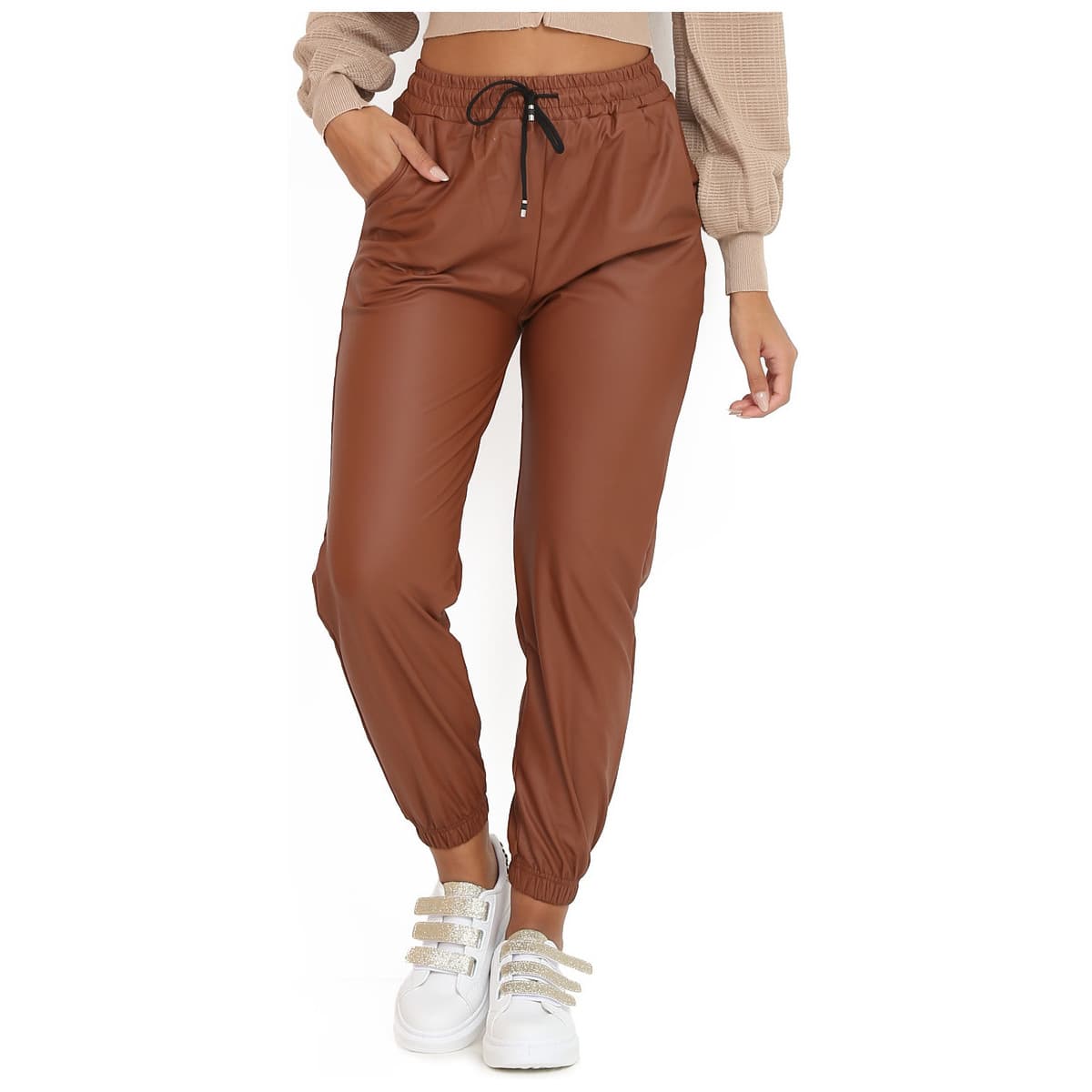 Women's Pants La Modeuse Brown