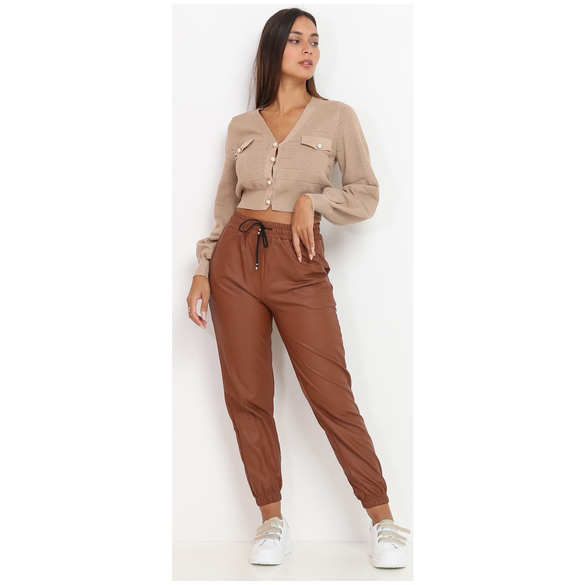 Women's Pants La Modeuse Brown