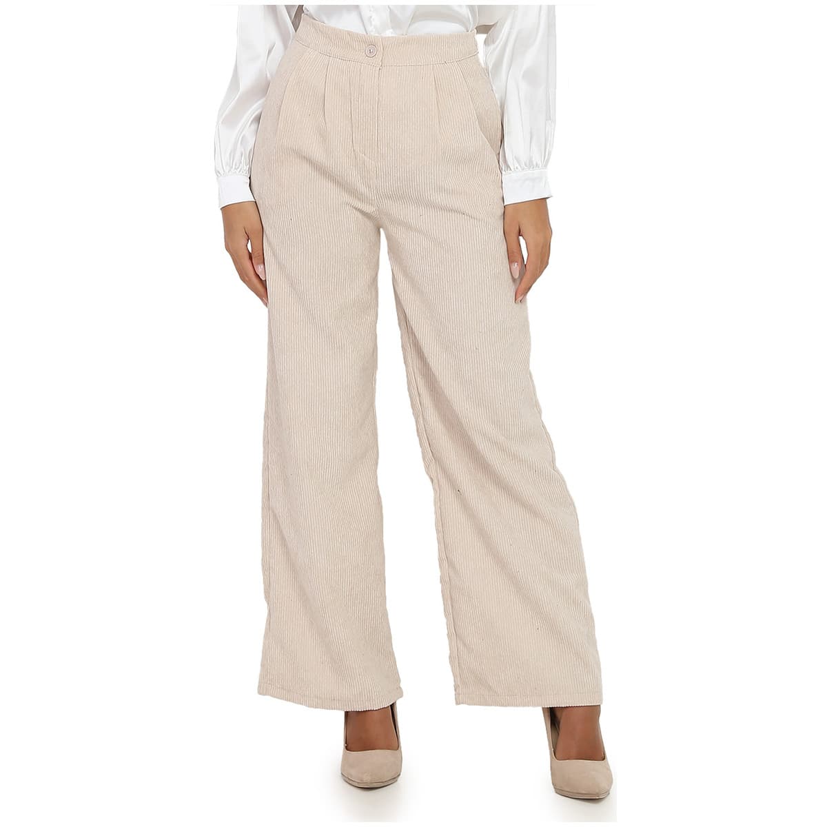 Women's Pants La Modeuse Beige