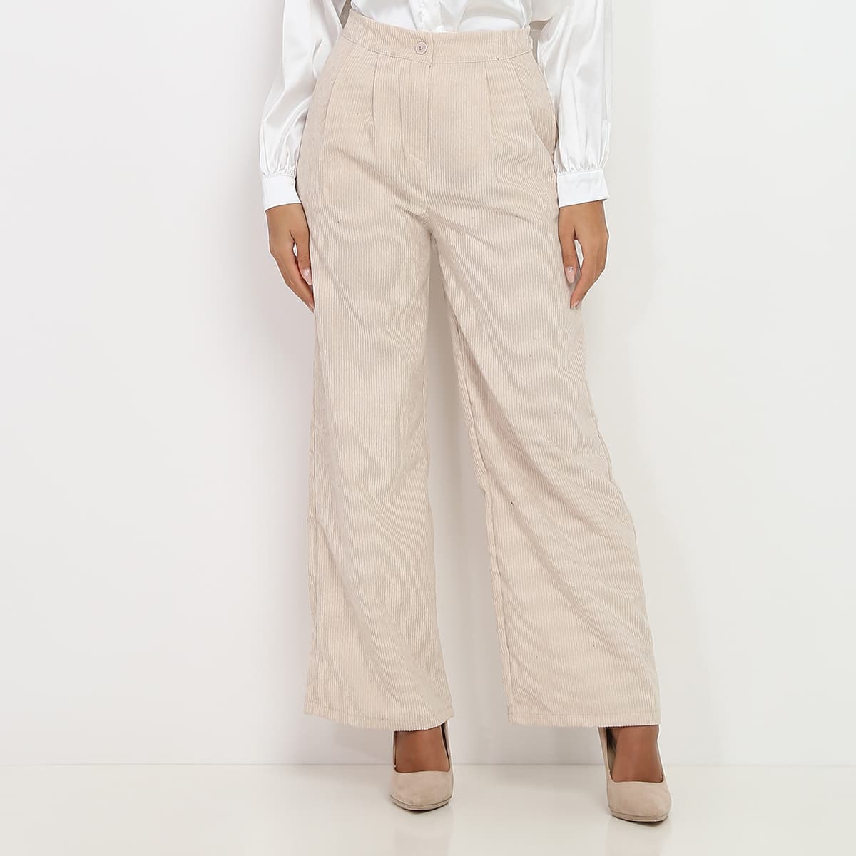 Women's Pants La Modeuse Beige