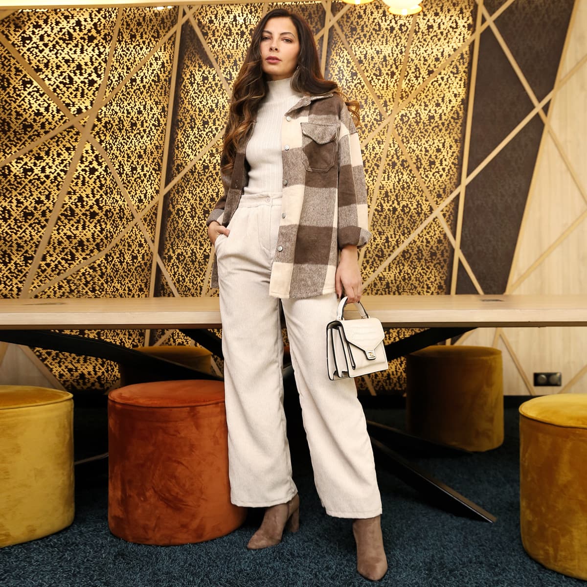 Women's Pants La Modeuse Beige