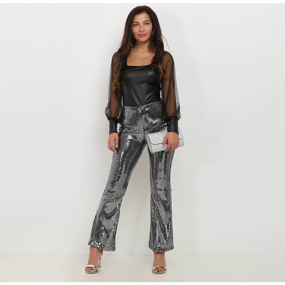 Women's Pants La Modeuse Silver