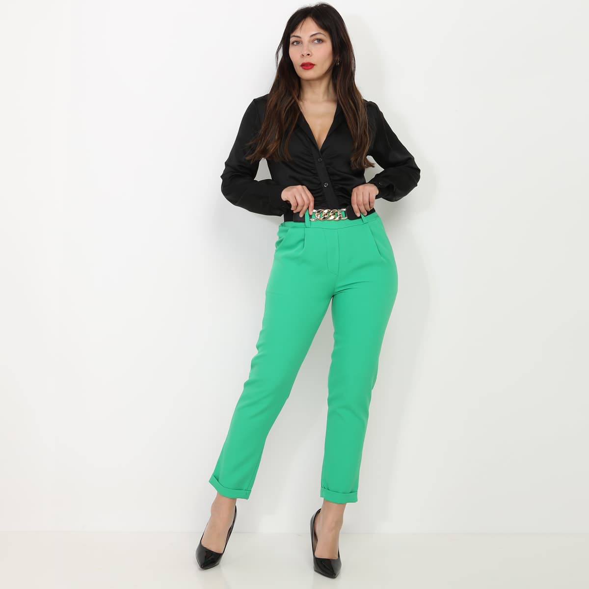Women's Pants La Modeuse Green