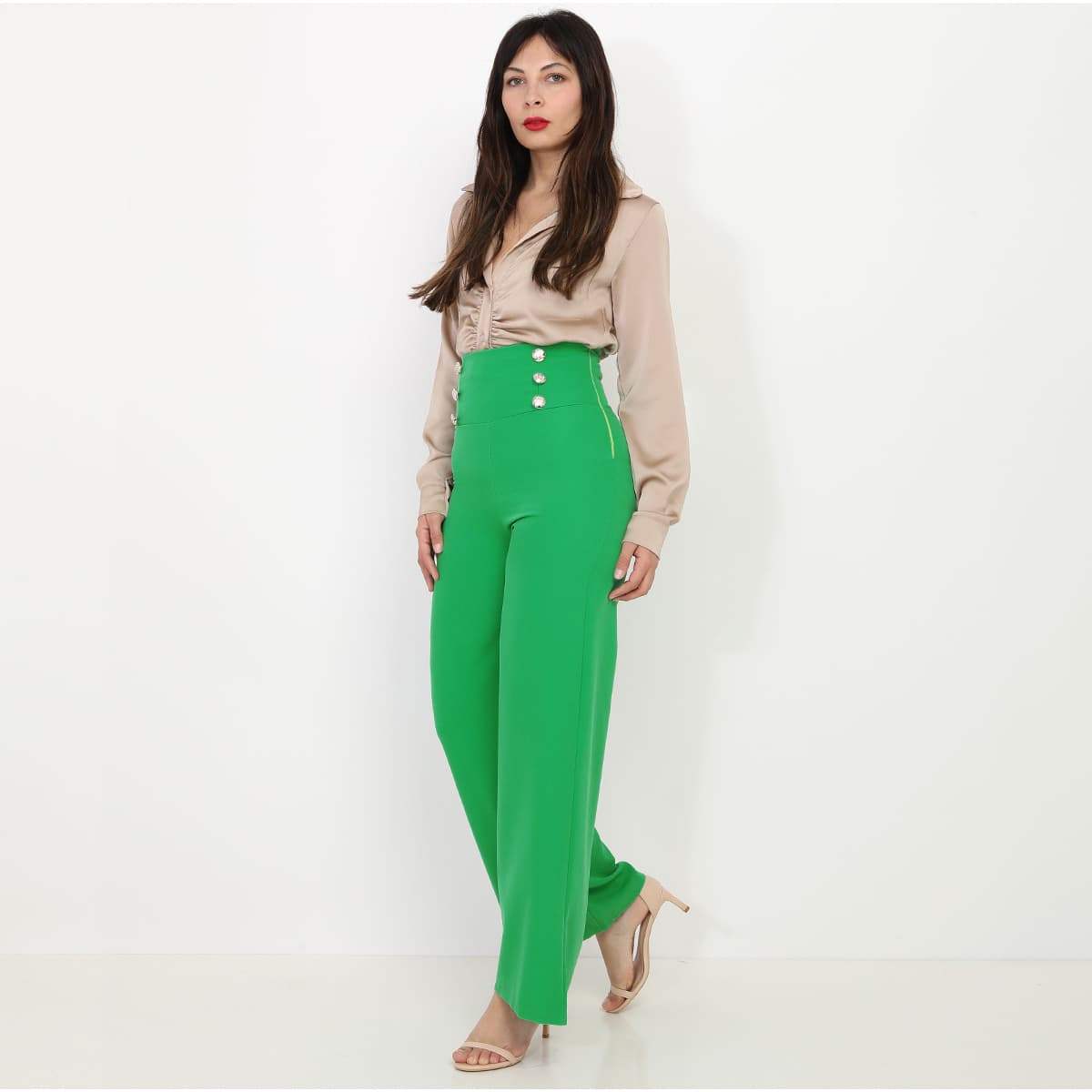 Women's Pants La Modeuse Green