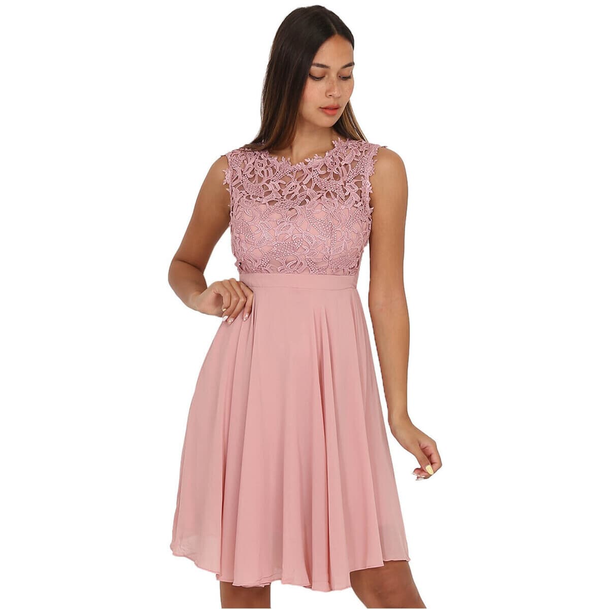 Women's Dresses La Modeuse Pink