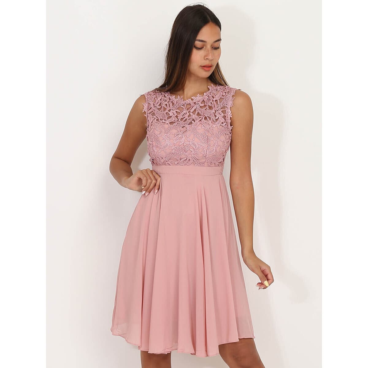 Women's Dresses La Modeuse Pink