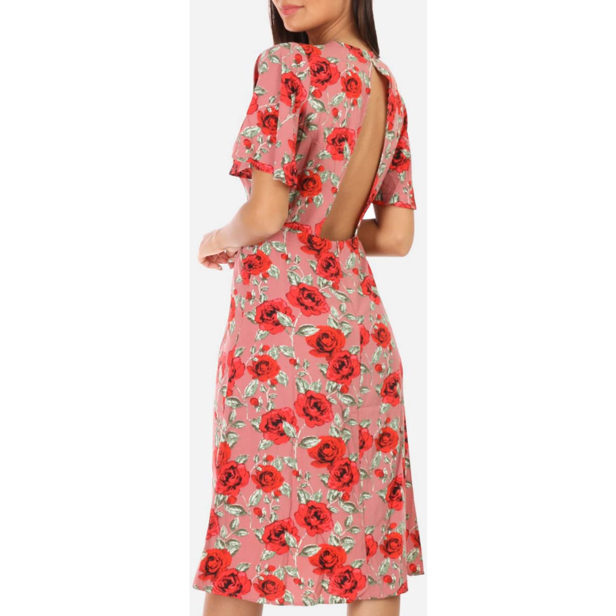 Women's Dresses La Modeuse Pink