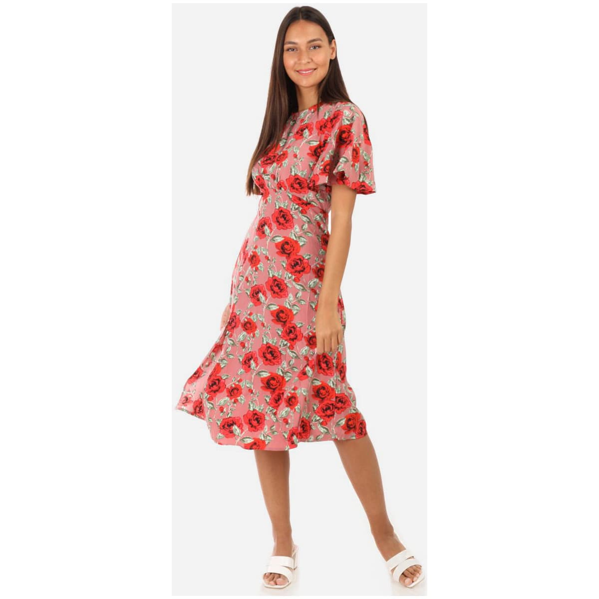 Women's Dresses La Modeuse Pink