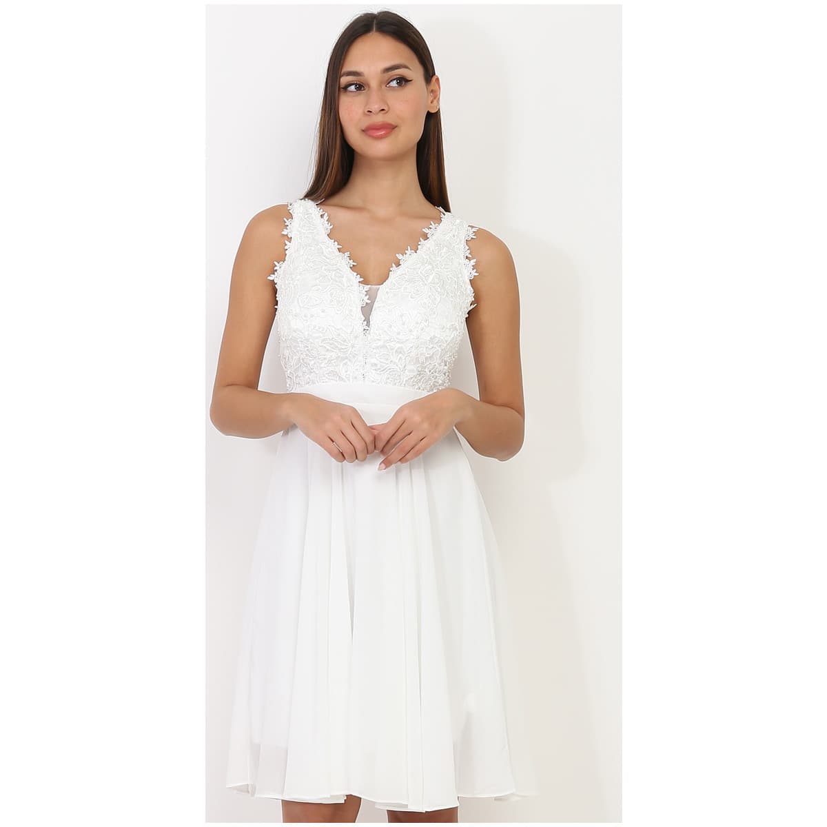 Women's Dresses La Modeuse White