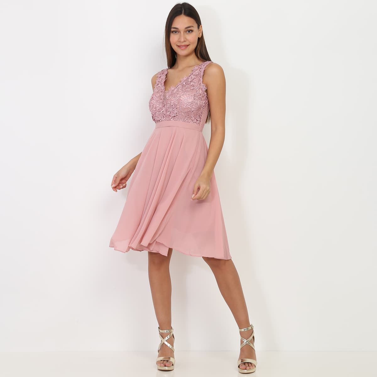 Women's Dresses La Modeuse Pink