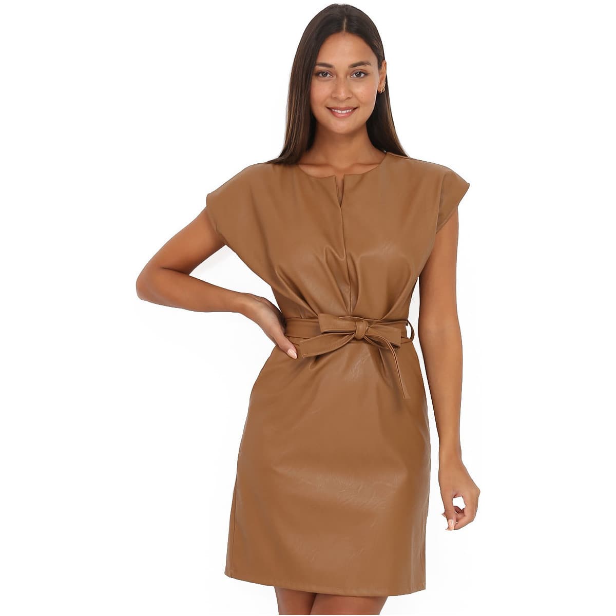 Women's Dresses La Modeuse Brown