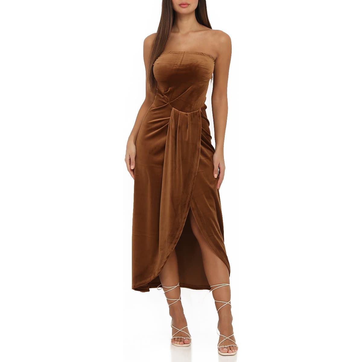 Women's Dresses La Modeuse Brown