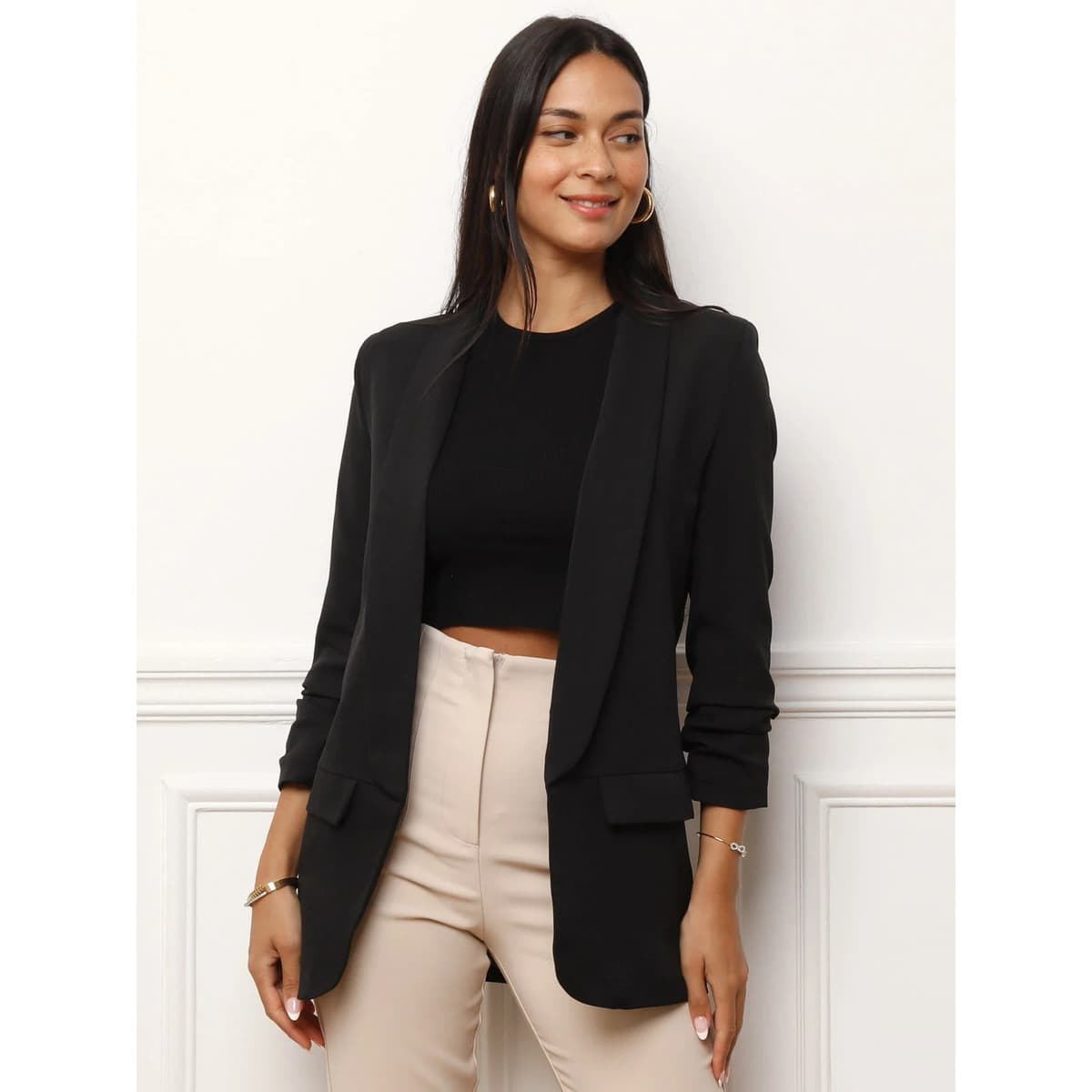 Women's Blazers La Modeuse Black