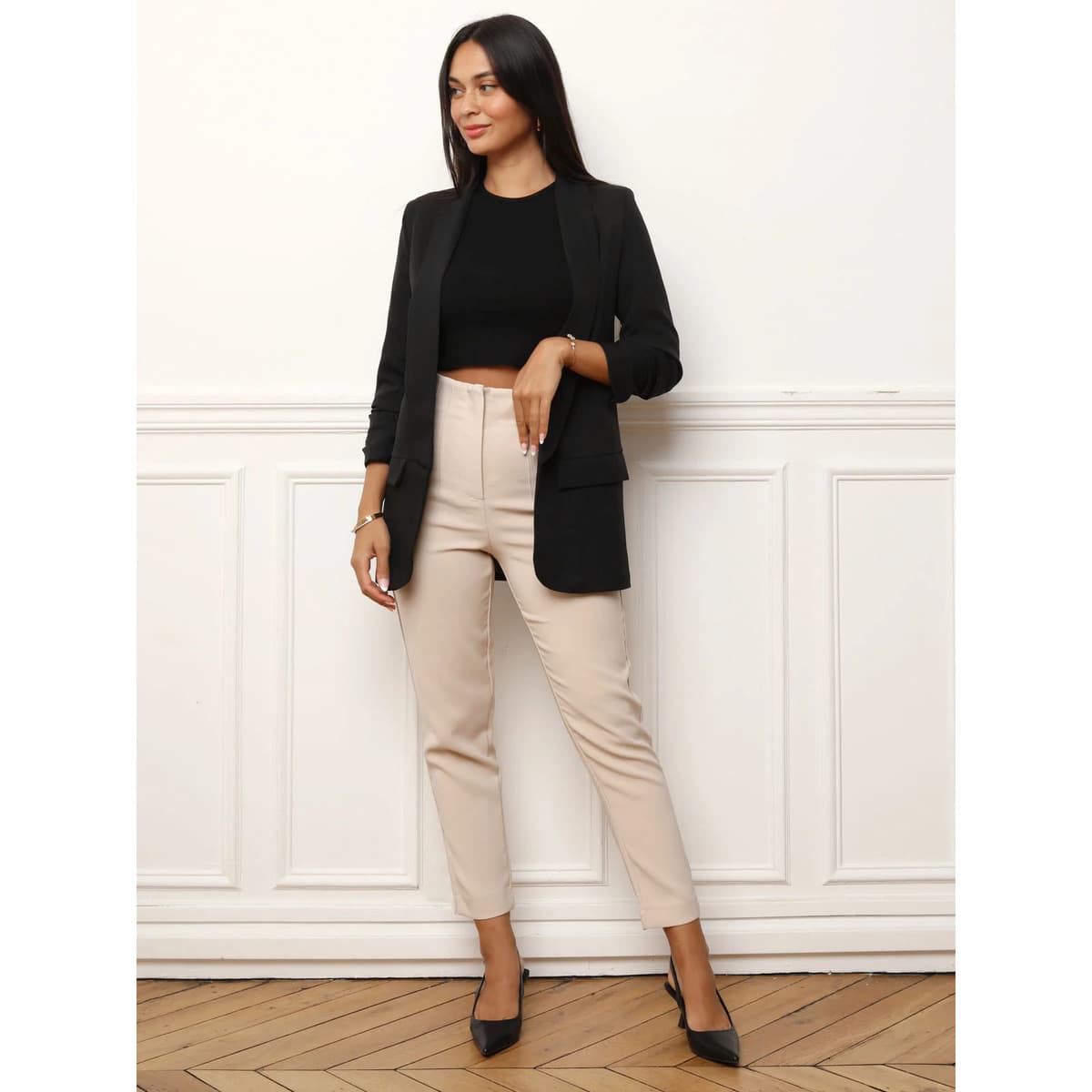 Women's Blazers La Modeuse Black