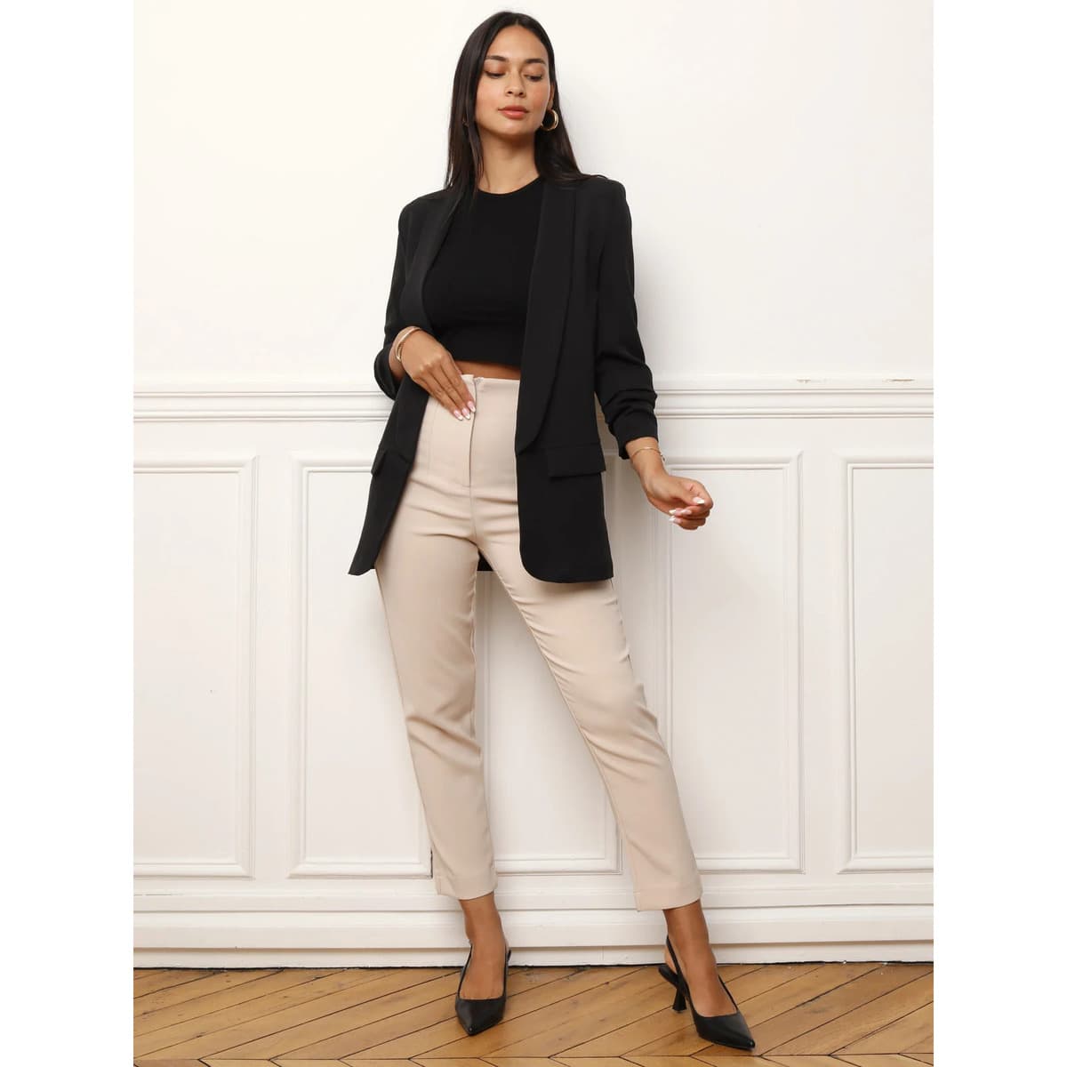Women's Blazers La Modeuse Black