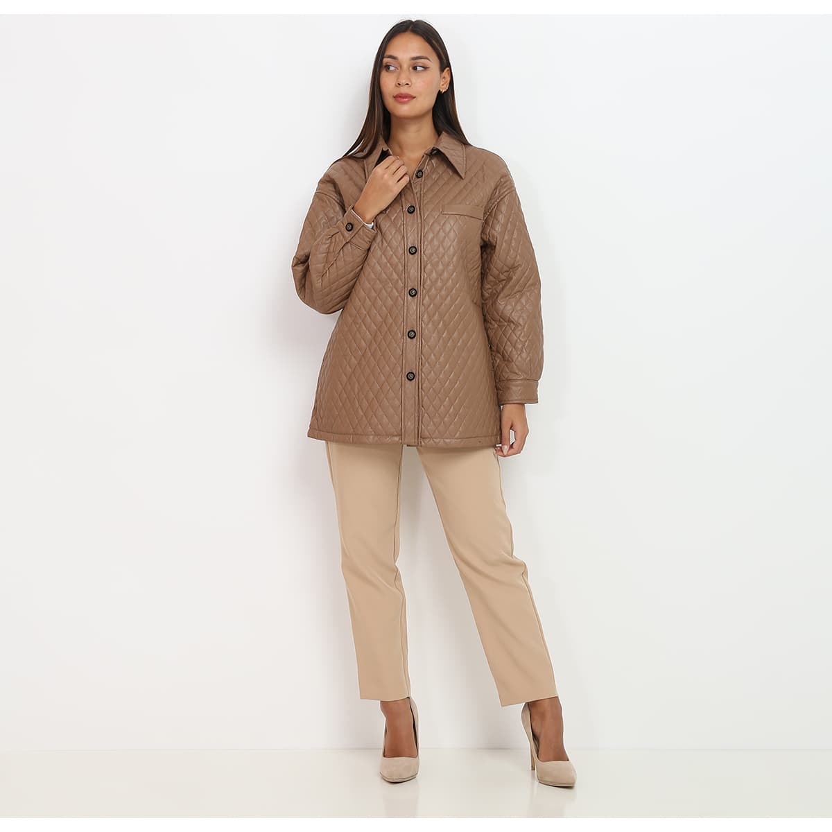 Women's Blazers La Modeuse Beige
