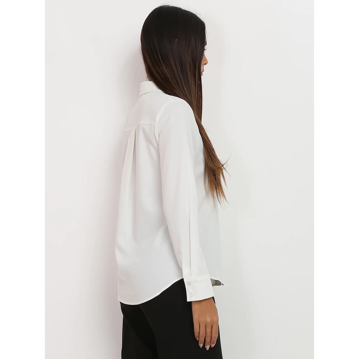 Women's Shirts La Modeuse White