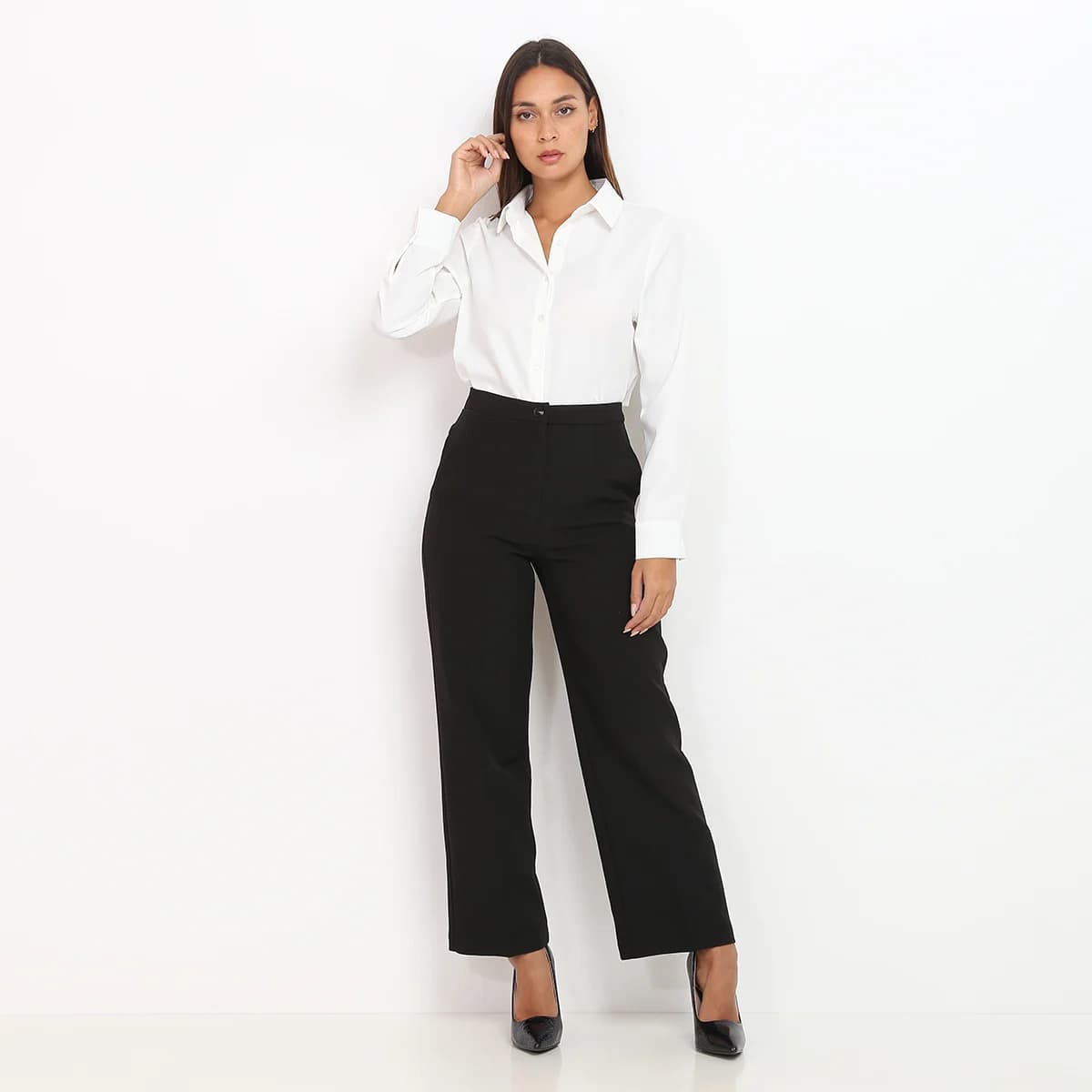 Women's Shirts La Modeuse White