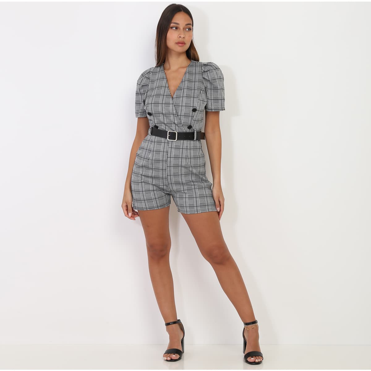 Women's Jumpsuits La Modeuse Gray