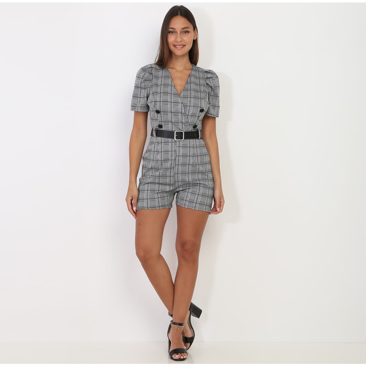 Women's Jumpsuits La Modeuse Gray