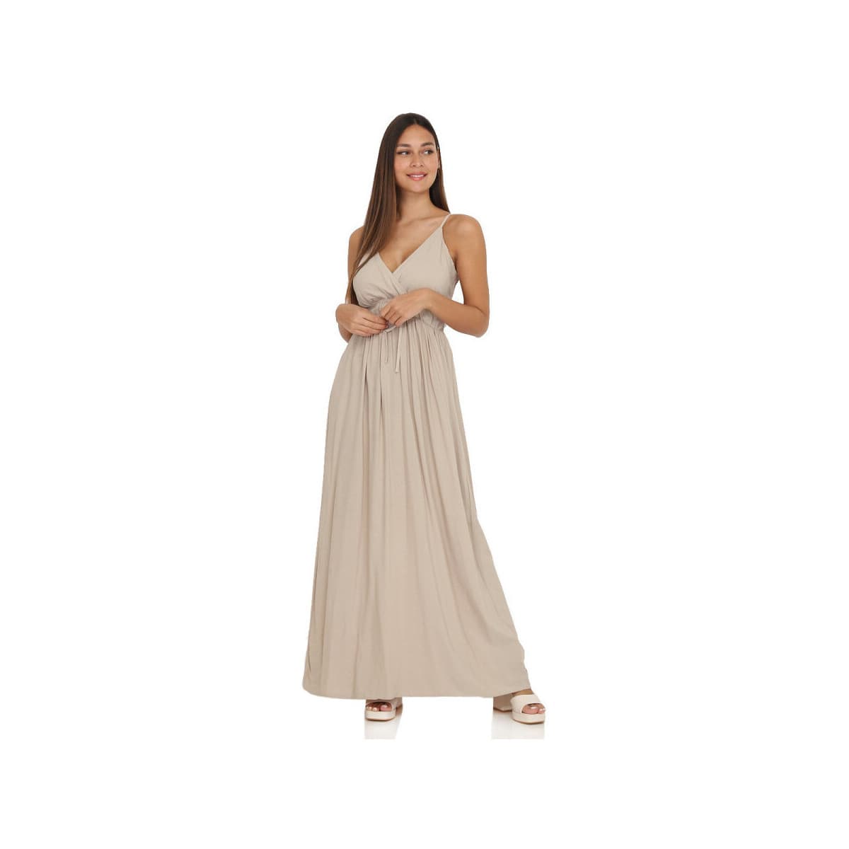 Women's Dresses La Modeuse Beige
