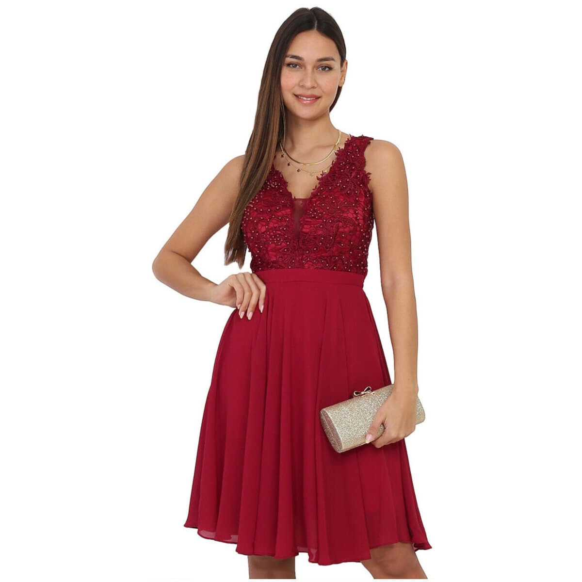 Women's Dresses La Modeuse Red