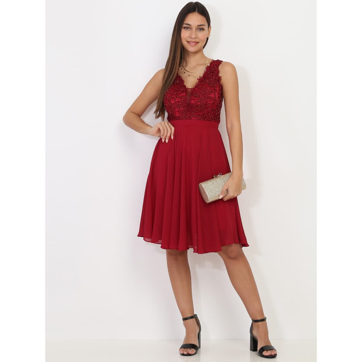 Women's Dresses La Modeuse Red
