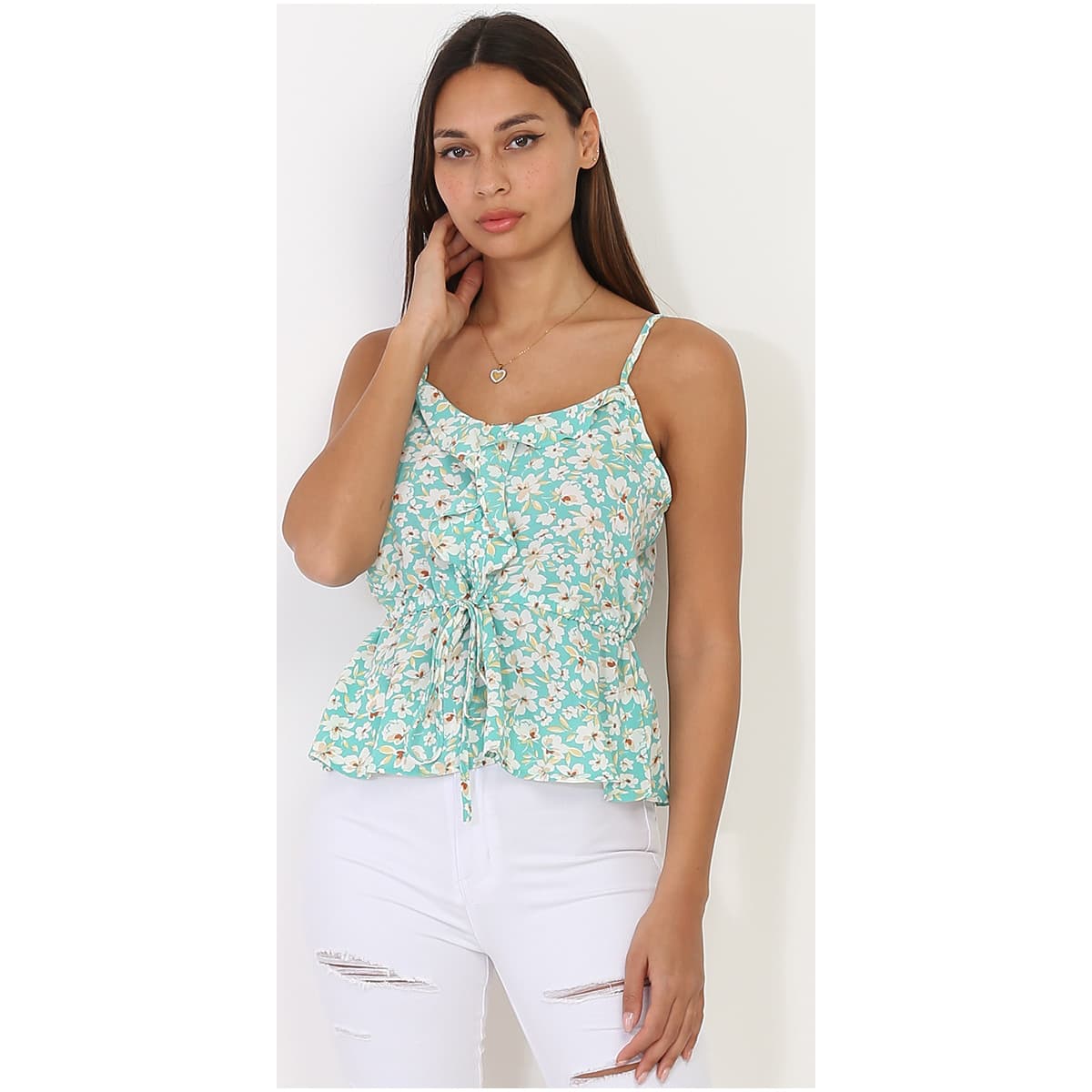 Women's T-Shirts La Modeuse Green