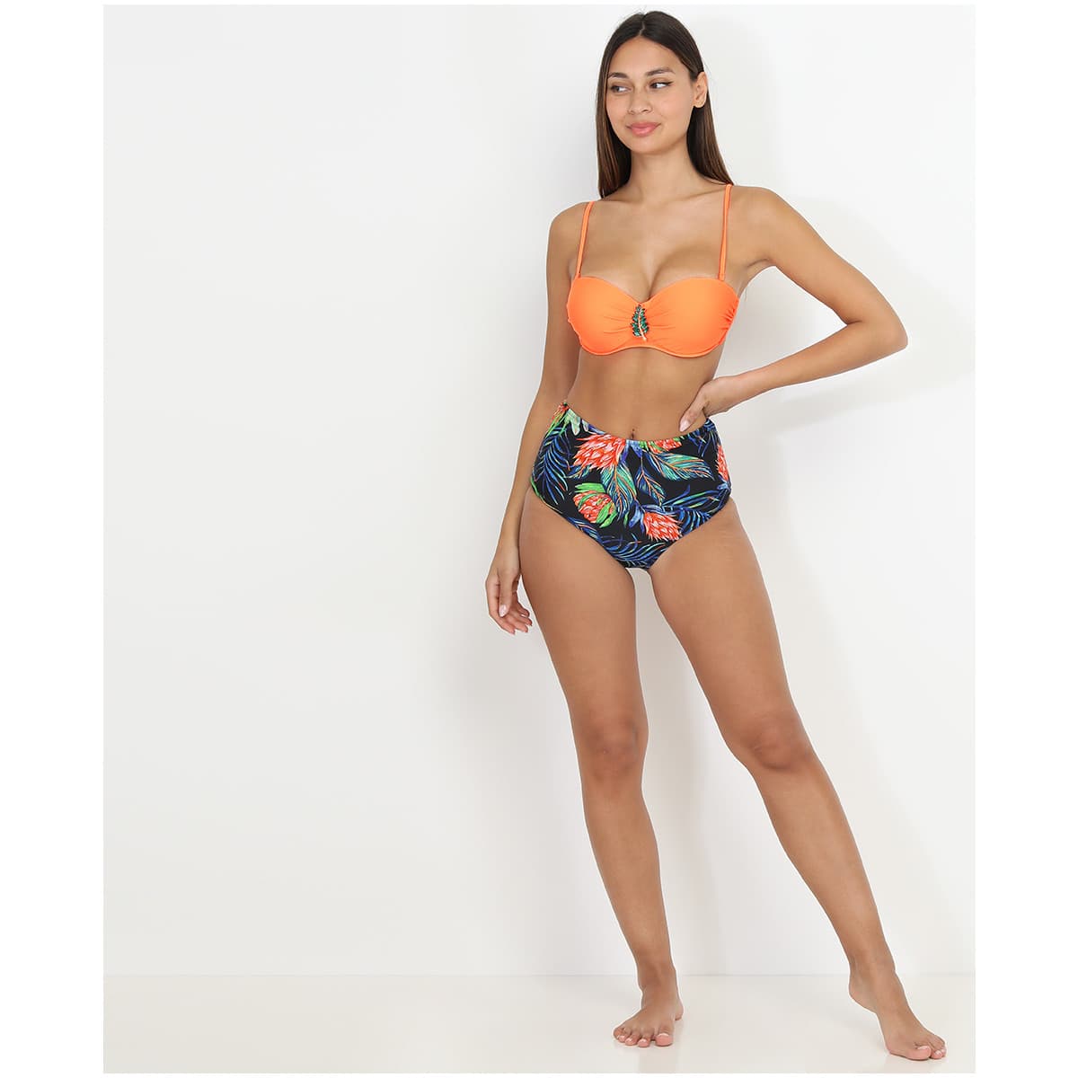Women's Swimwear La Modeuse Orange