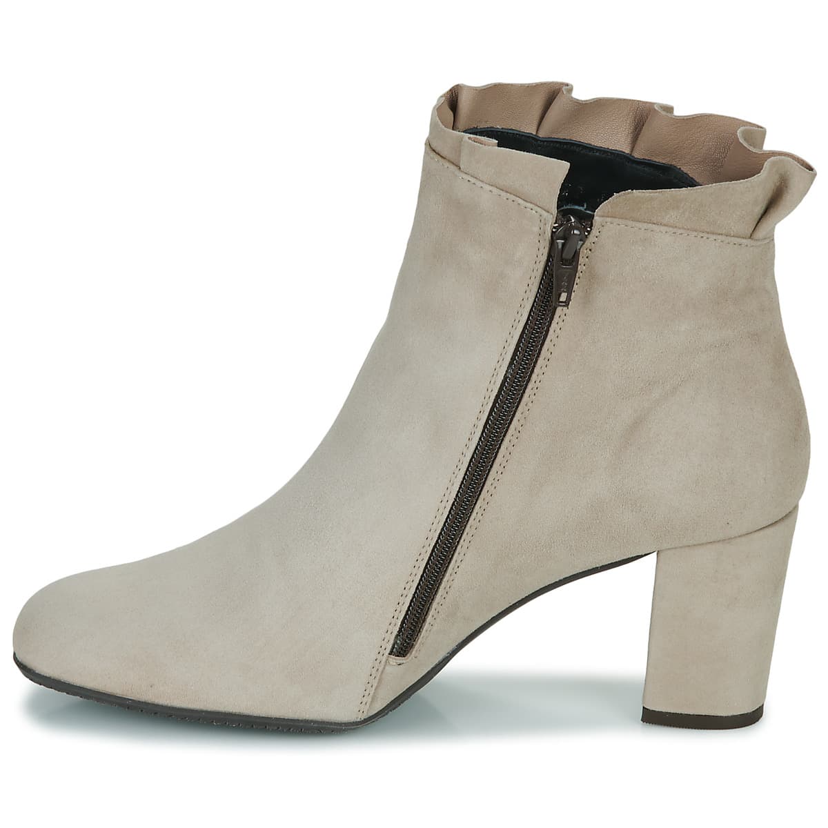 Women's Ankle Boots So Size Beige