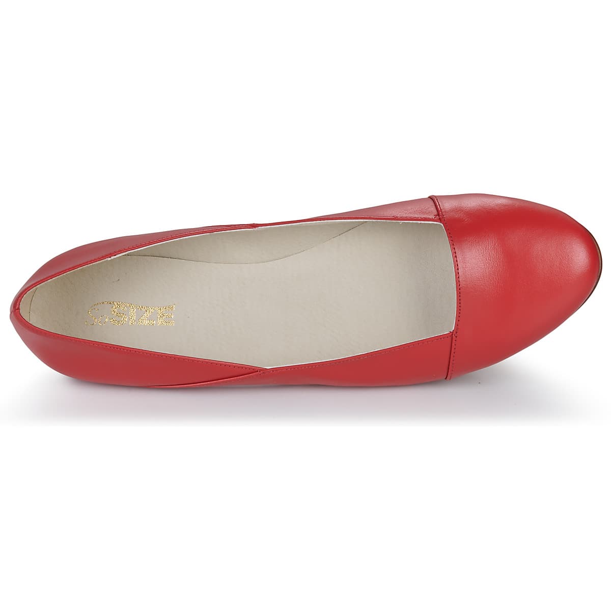 Women's Ballet Flats So Size Red