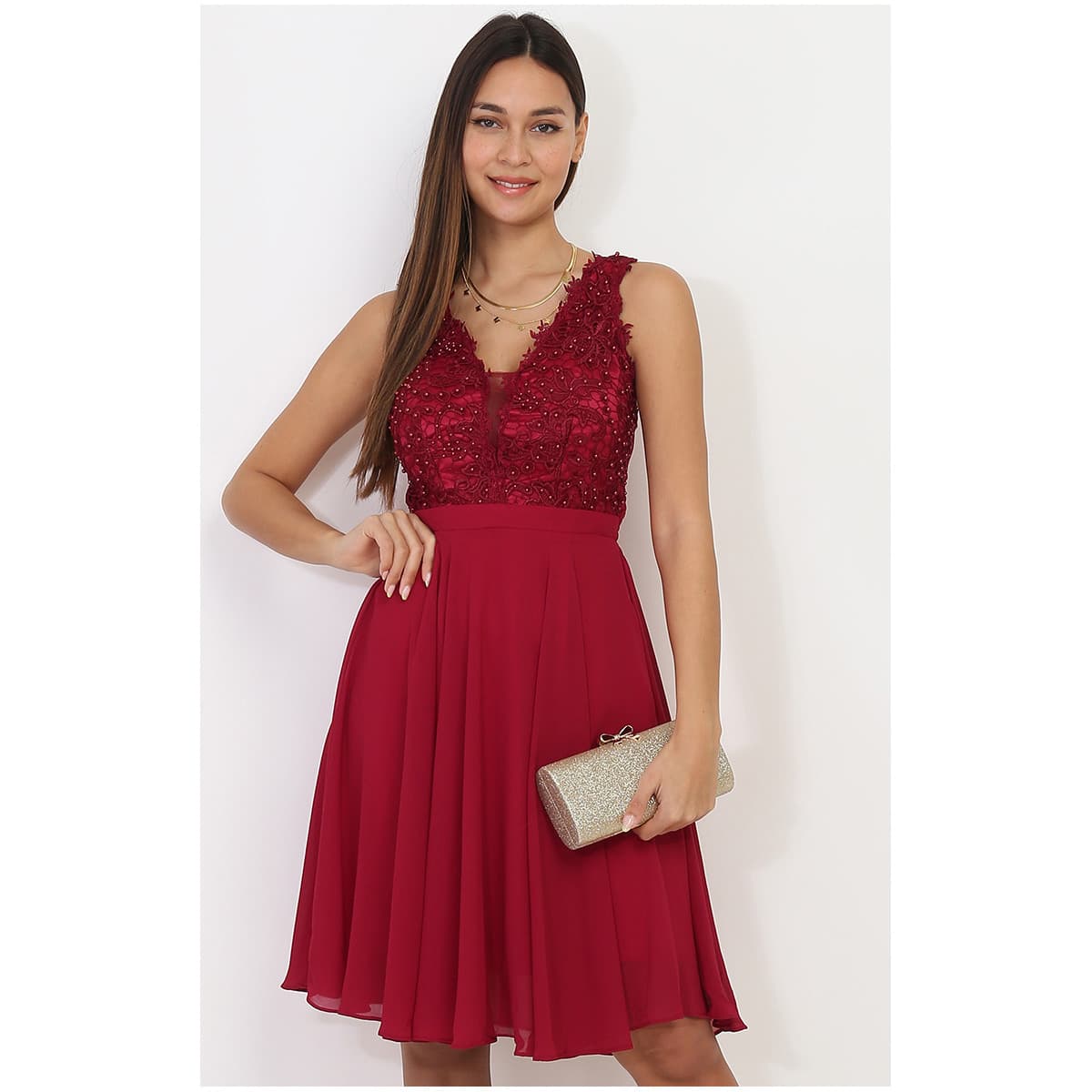 Women's Dresses La Modeuse Red