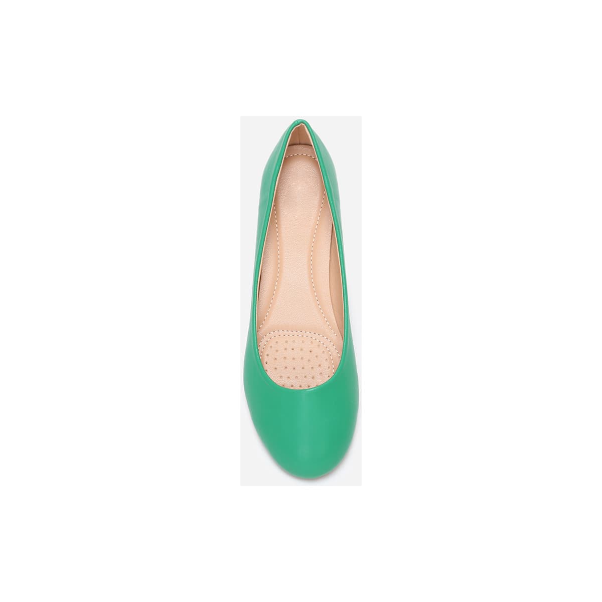Women's Ballet Flats La Modeuse Green