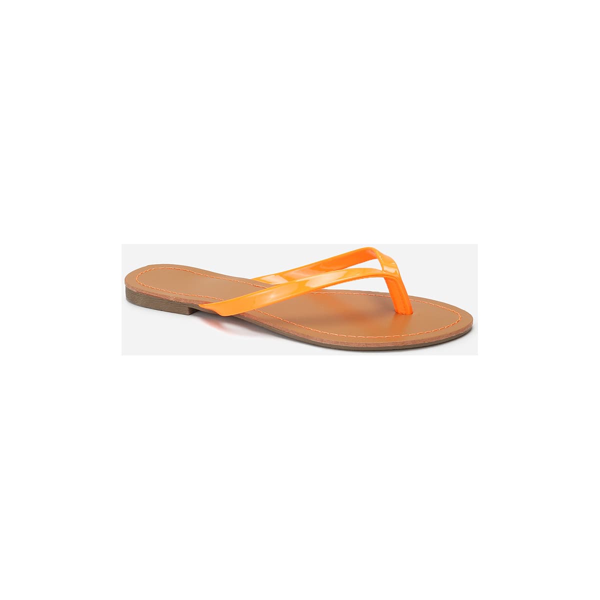 Women's Flip Flops La Modeuse Orange
