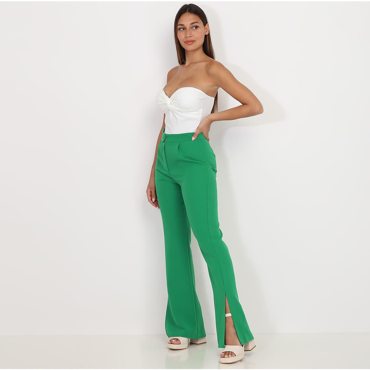 Women's Pants La Modeuse Green