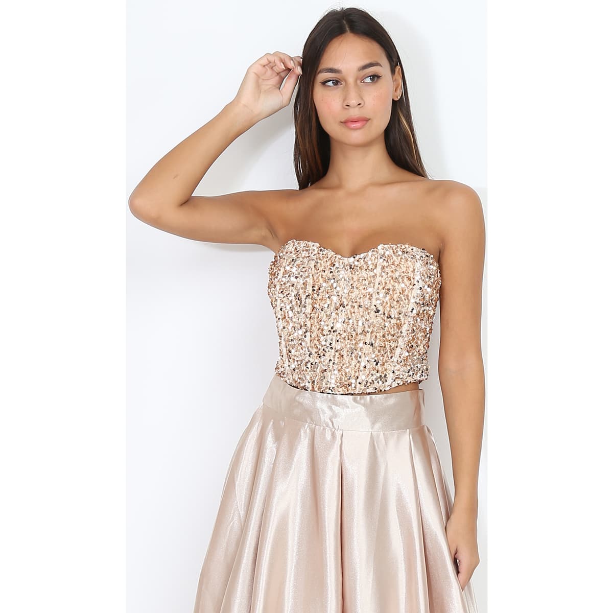 Women's T-Shirts La Modeuse Beige