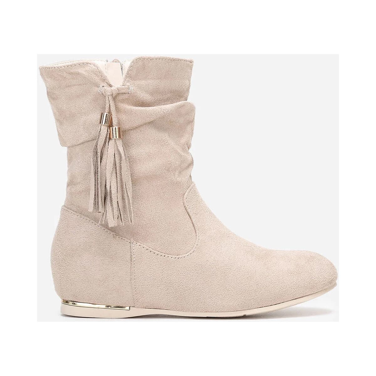 Women's Ankle Boots La Modeuse Beige